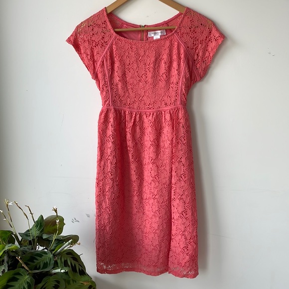 Motherhood Maternity Dresses & Skirts - Motherhood Maternity Coral Dress Size Small
